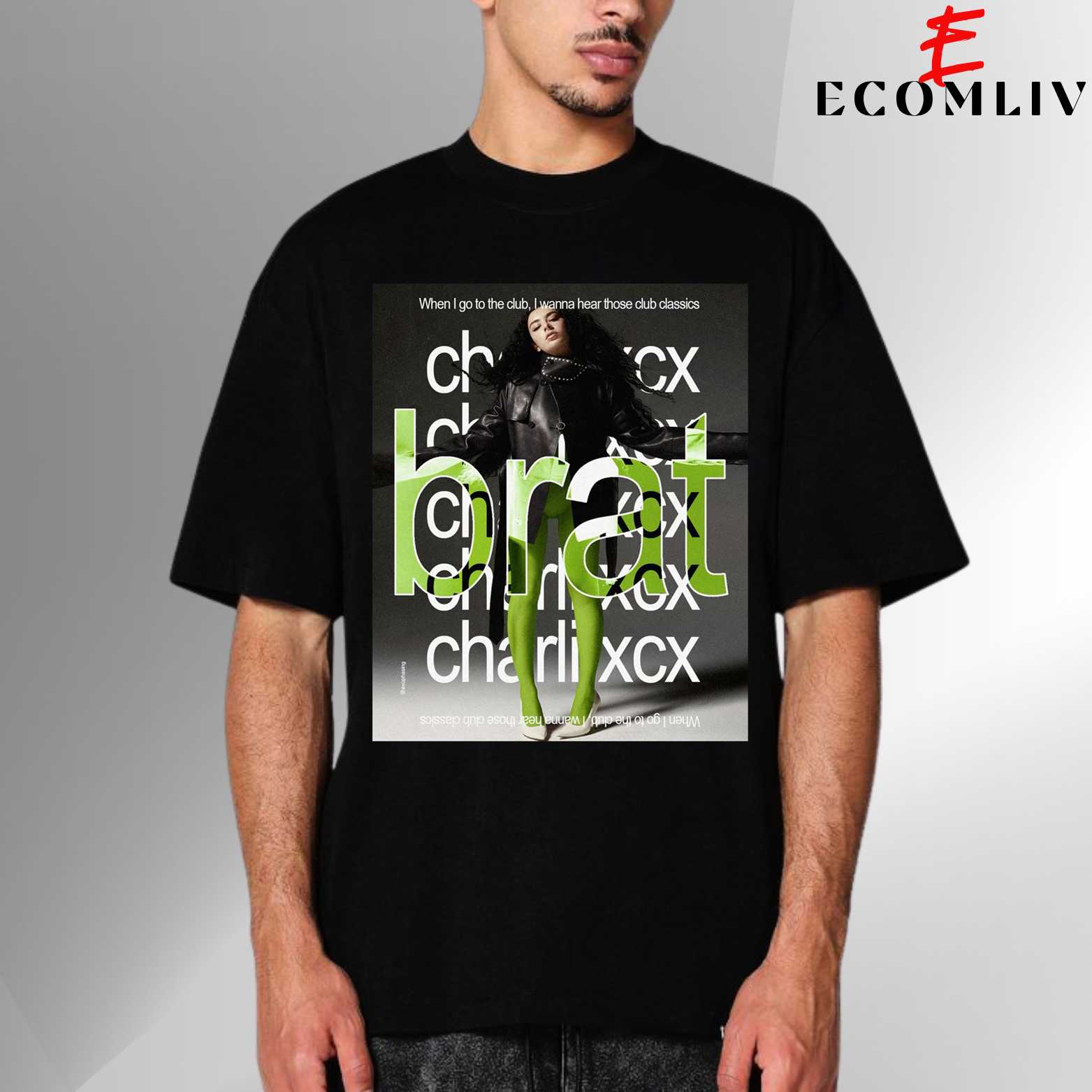 Charli Xcx Brat Streetwear Shirt, Unisex T Shirt